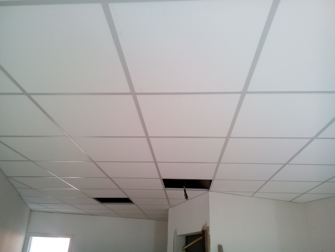 Forro em Fibra Mineral Forro em Fibra Mineral (Modulações 1250 x 625mm e 625x625mm)